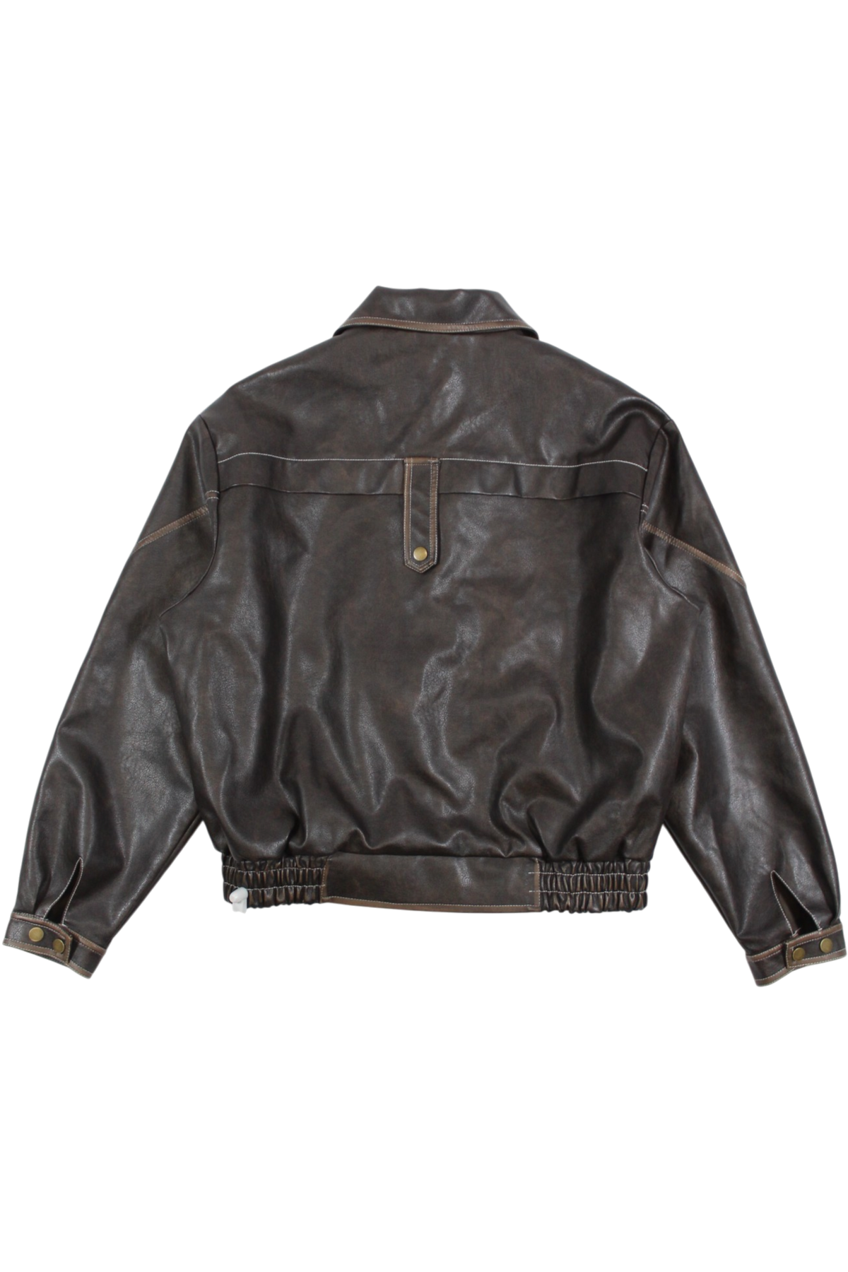 bronzesnake - Faux Leather Jacket