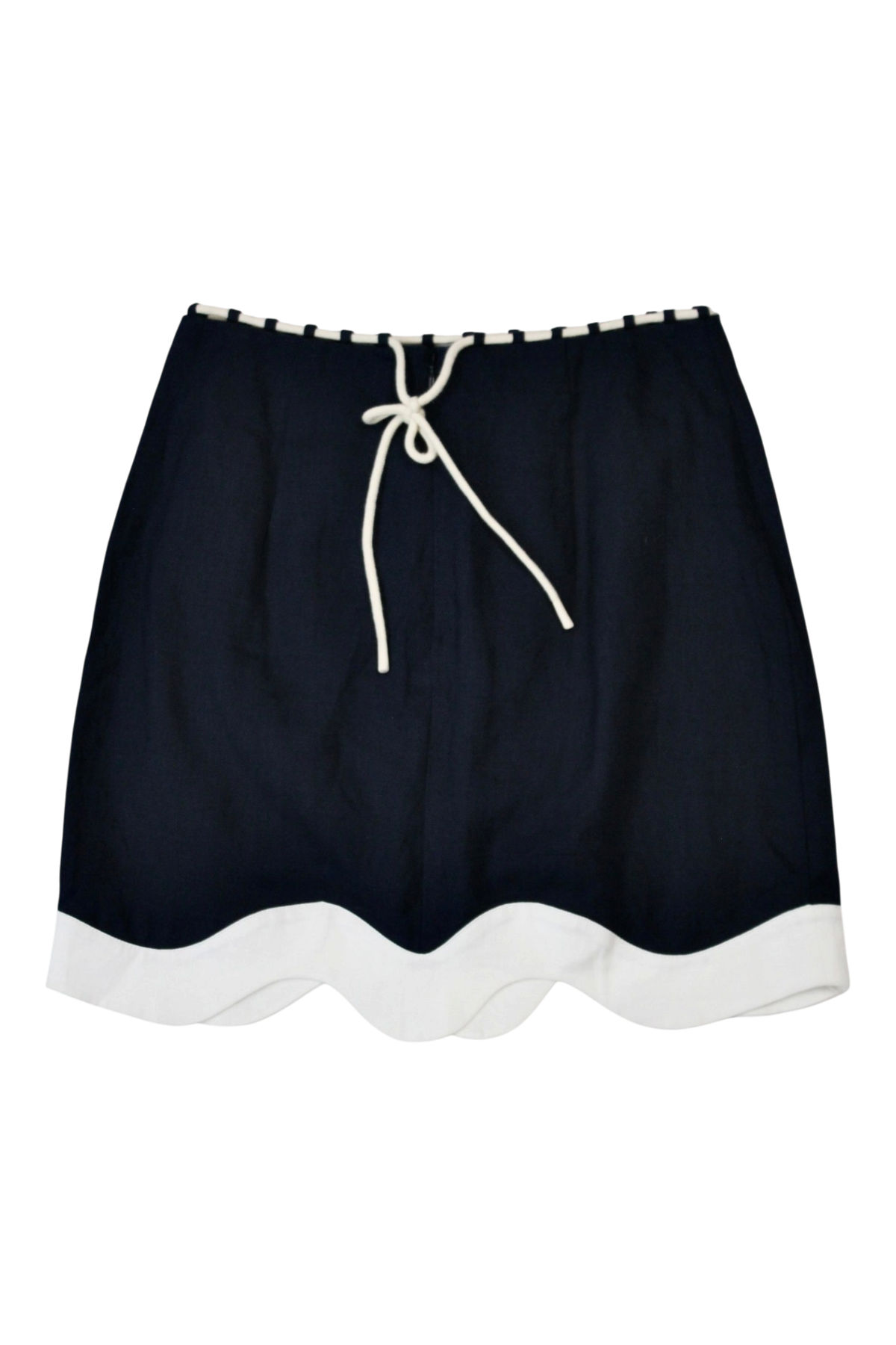 Staud - Linen Mini Skirt