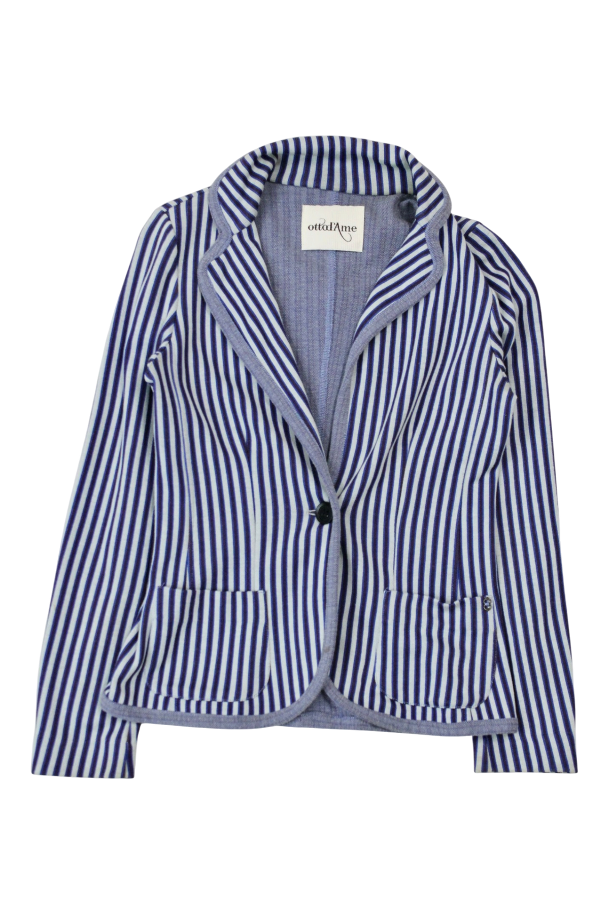 Otto d'Ame - Knitted Stripe Blazer