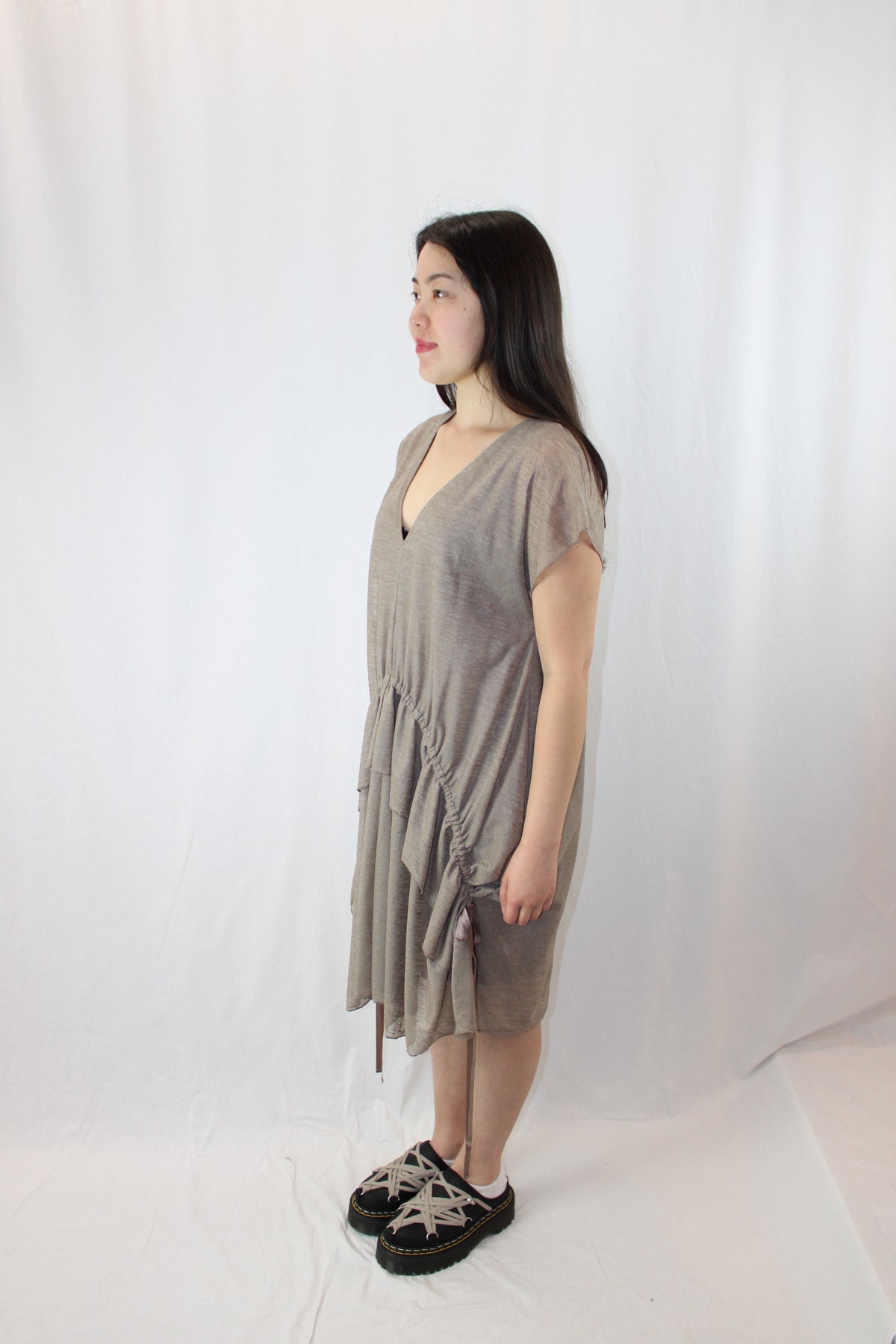 Zara - Ruched Mini Dress