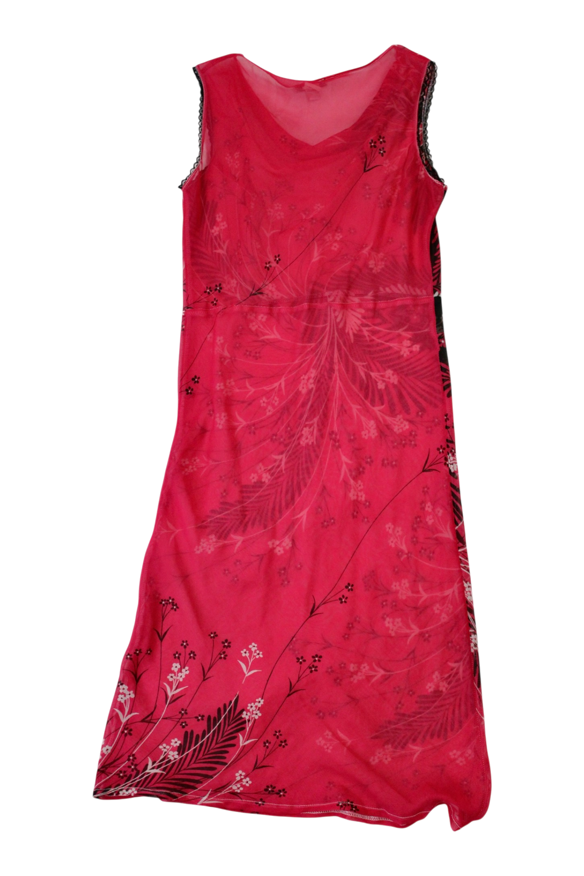 Carly Harris - Pattered Chiffon Slip Dress
