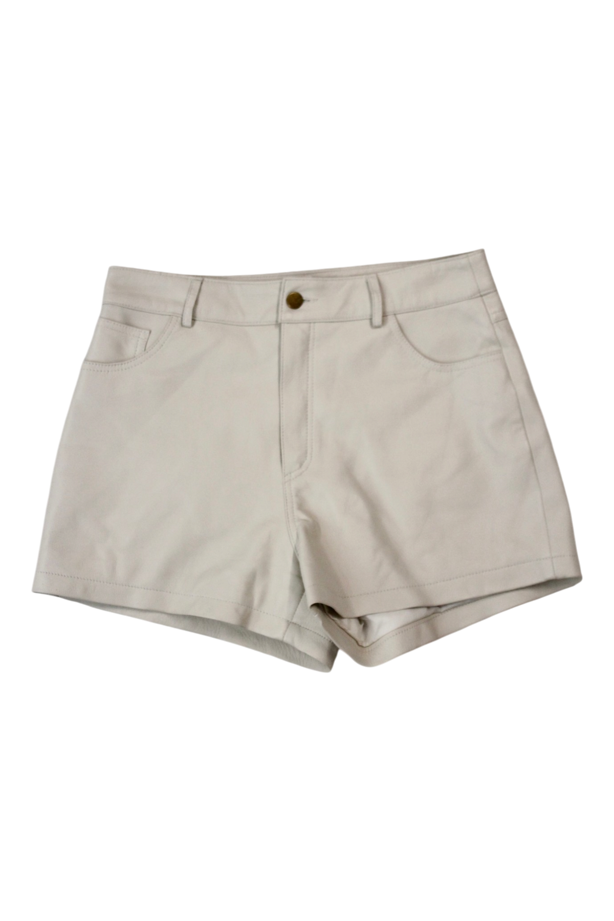 Kathryn Wilson - Leather Mini Shorts