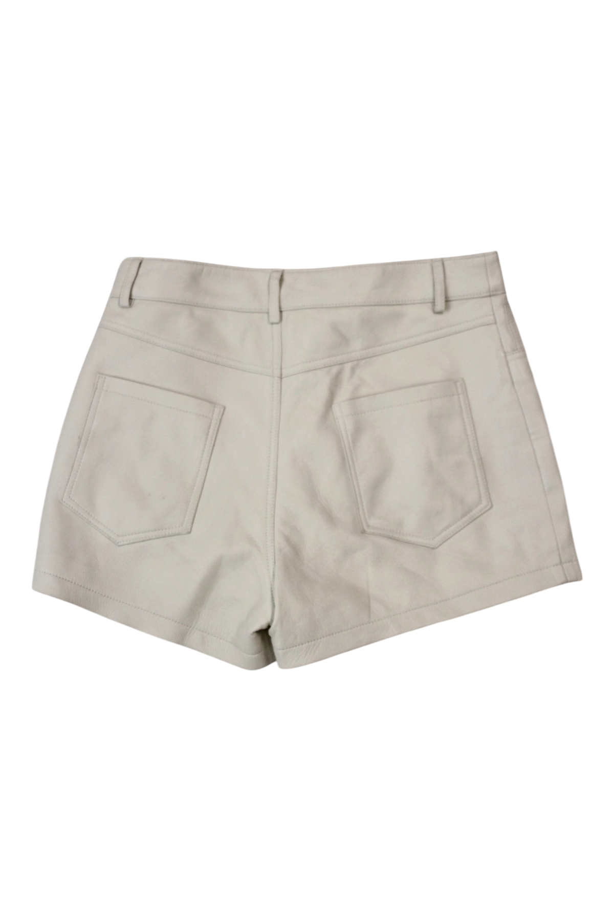Kathryn Wilson - Leather Mini Shorts