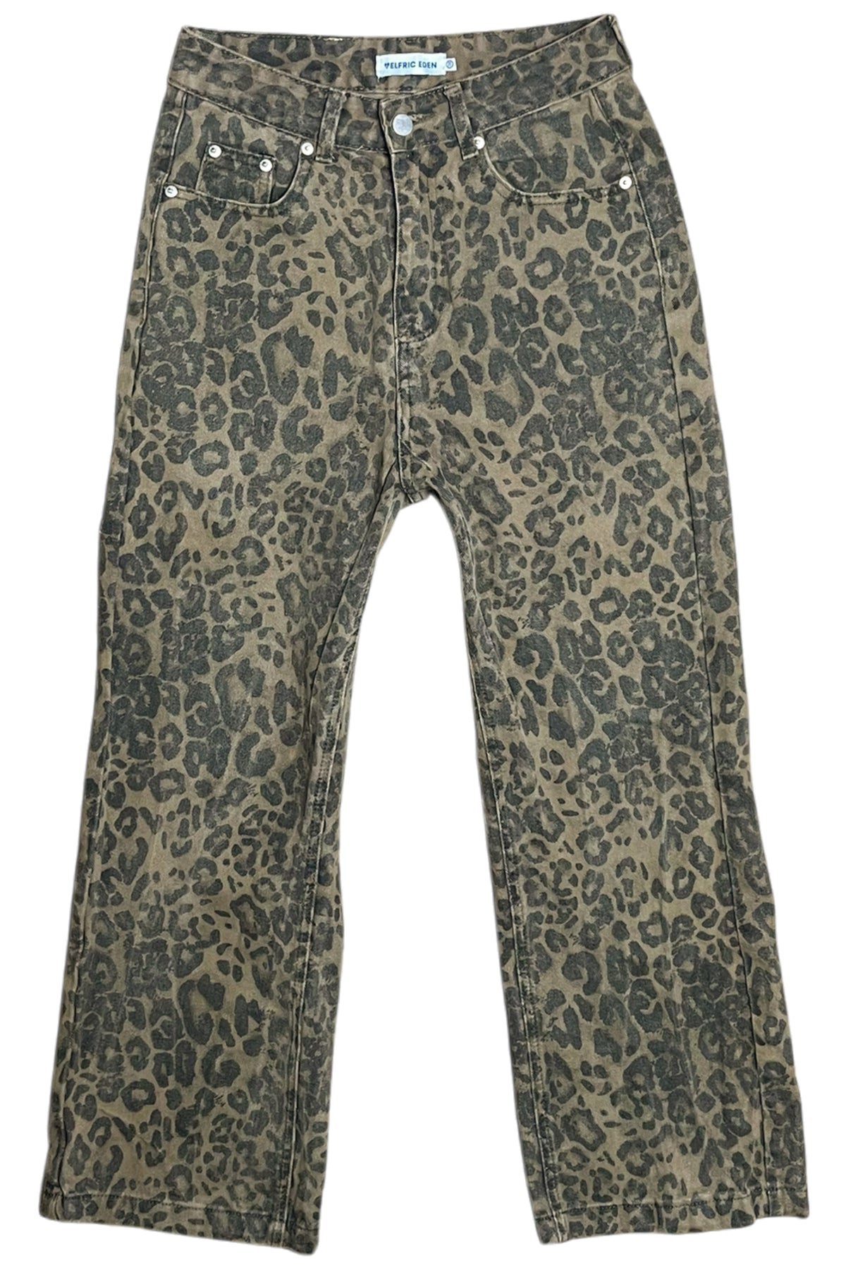 Elfric Eden - Leopard Print Jeans