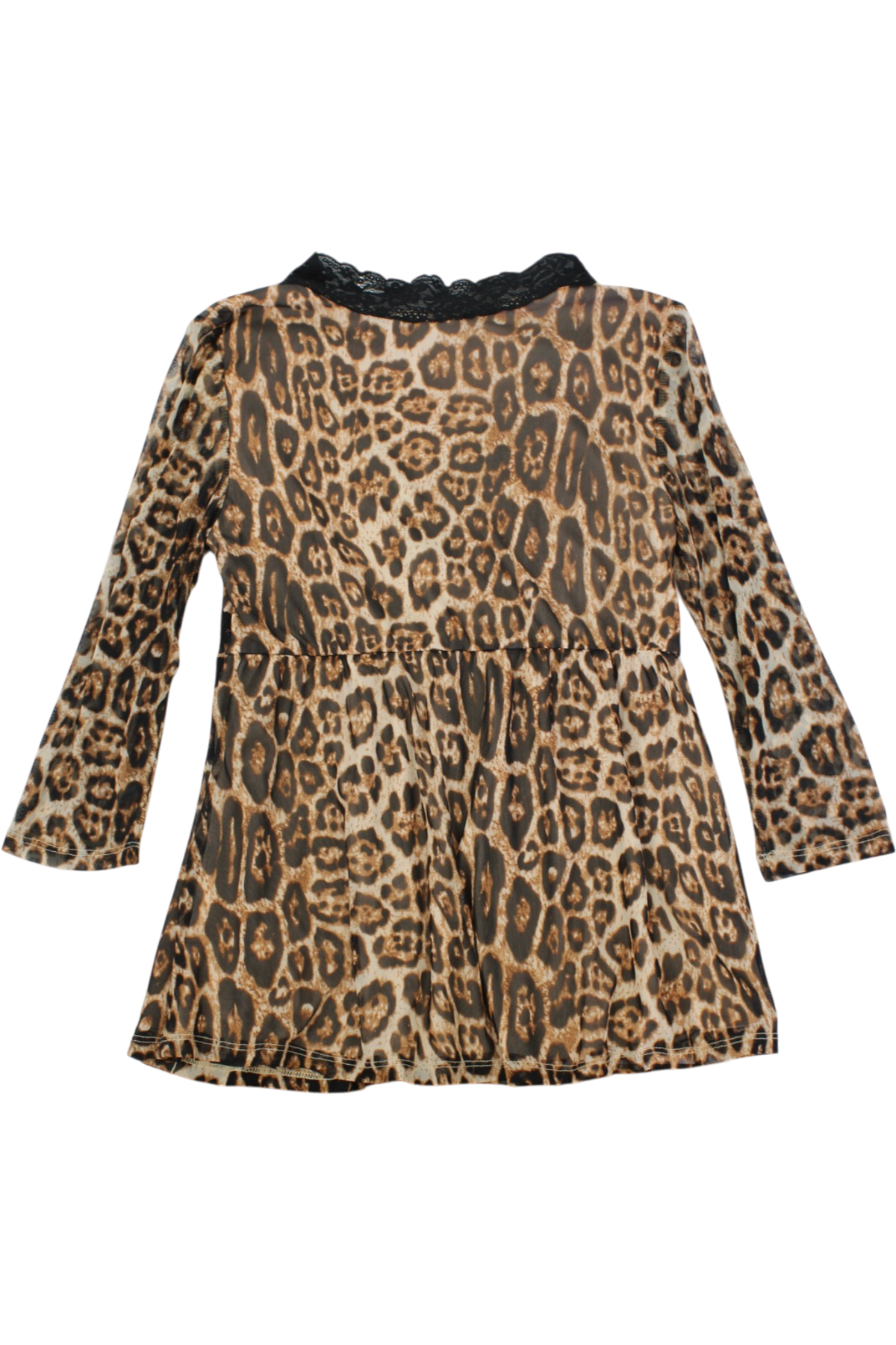 SBetro - Vintage Leopard Lace Top