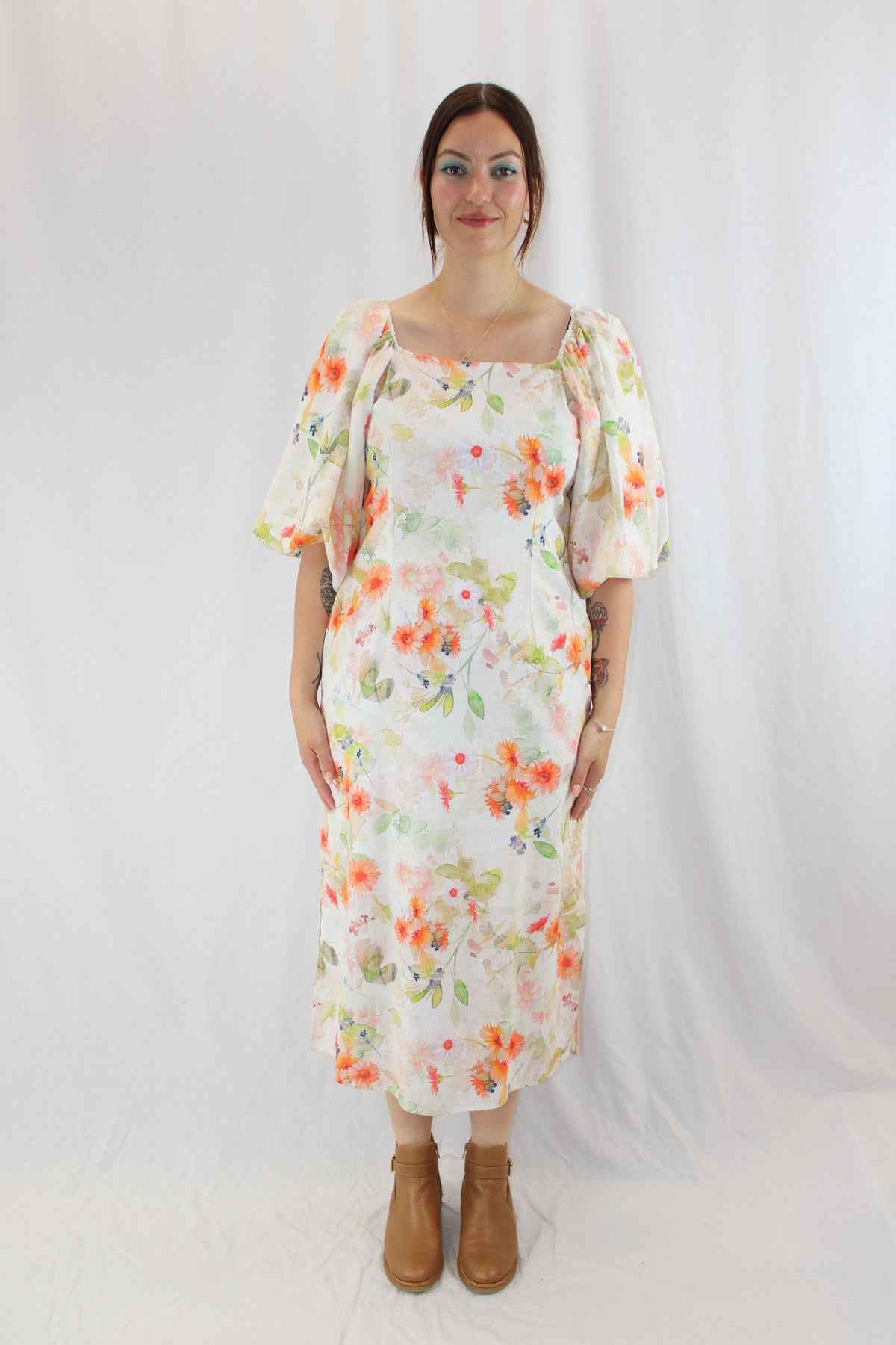 The Bay By Augustine - Floral Midi Dress