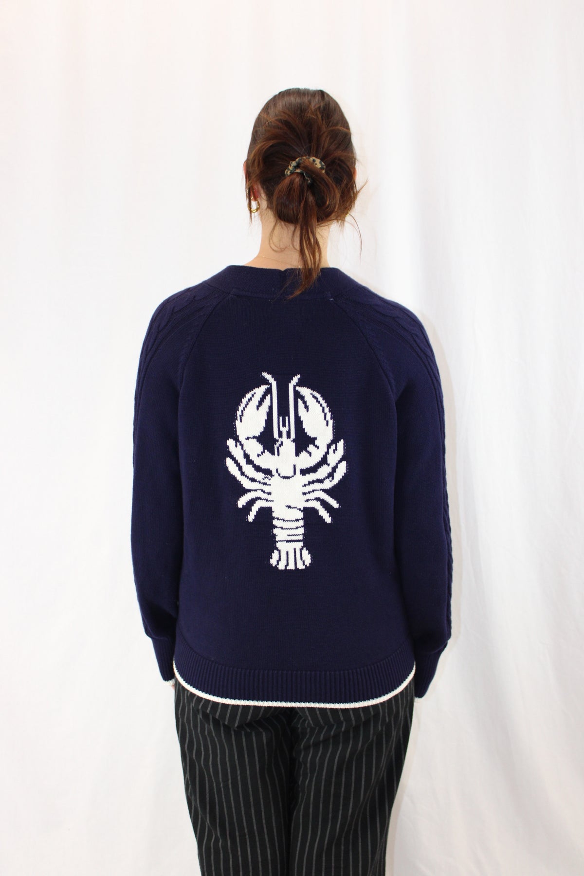 Charlie Jane - Lobster Cardigan