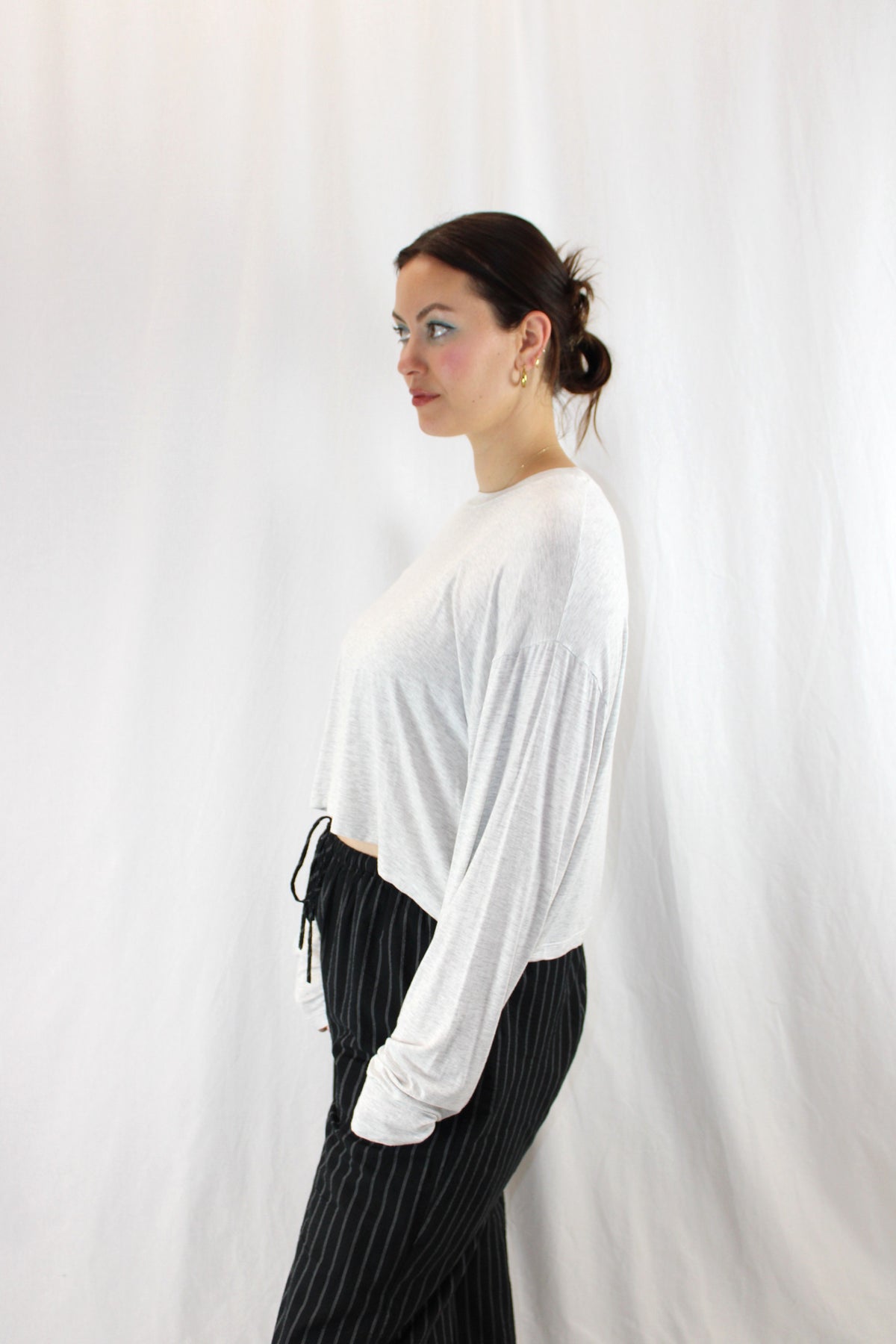 Bumpsuit - Cotton Long Sleeve Crop