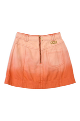 Aje - Ombre Denim Mini Skirt