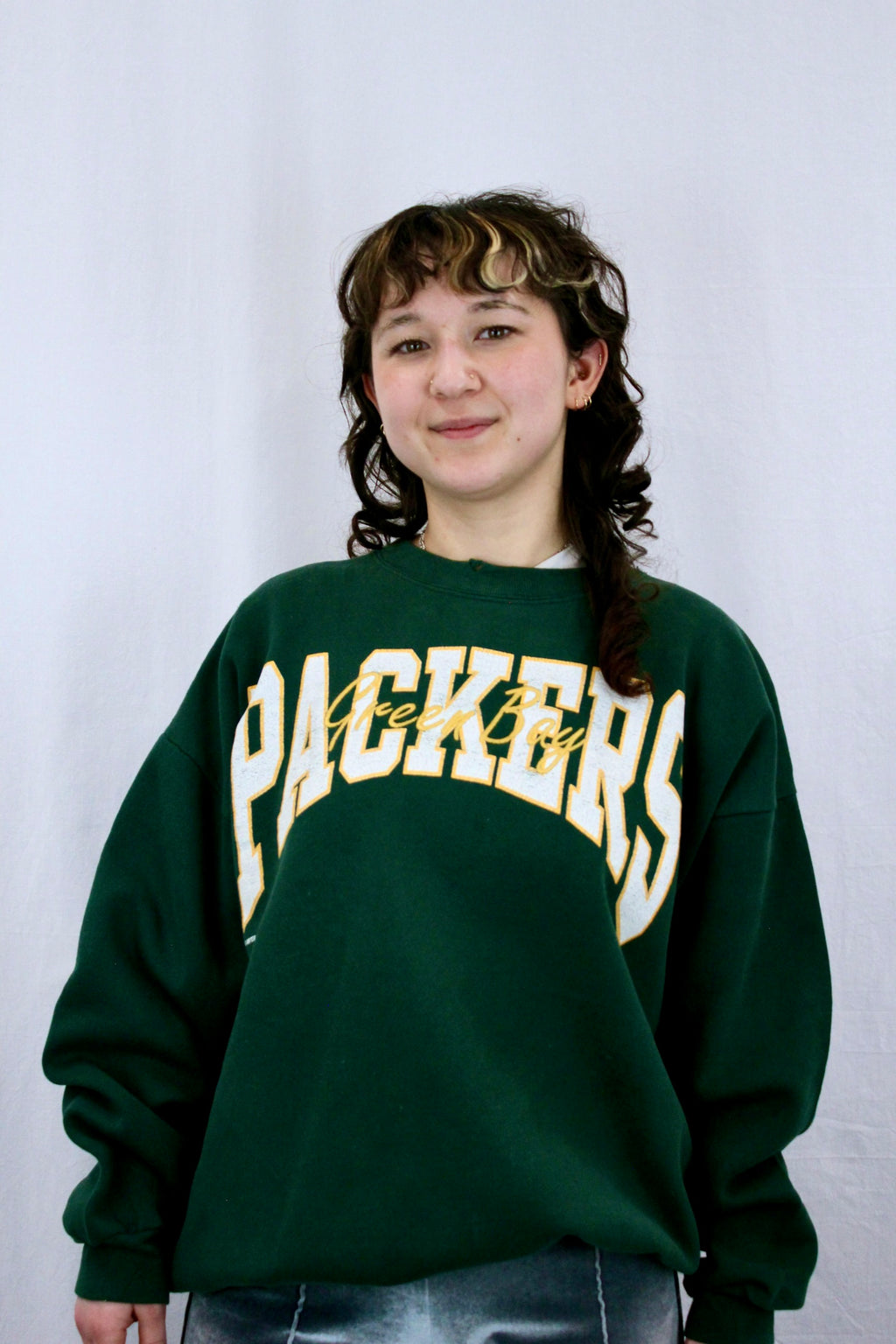 black packers sweatshirt