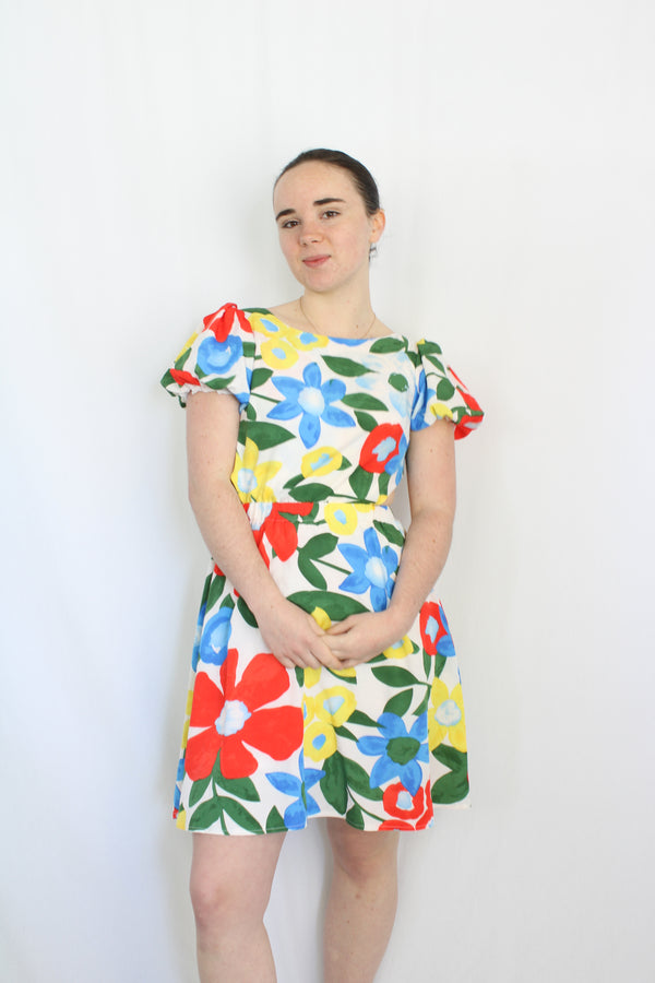 Minx & Moss - Floral Mini Dress