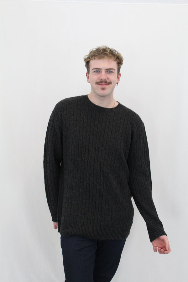 3 Wise Men - Wool Blend Cable Knit