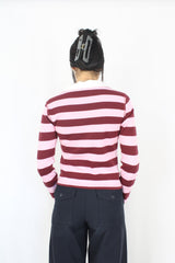 Gina Benotti - Vintage Striped Polo Top
