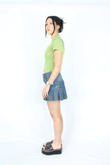 Salad Girl - Vintage Micro Mini Skirt