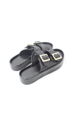 Elk - Woven Buckle Sandals
