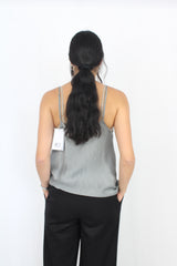 Silk Laundry - Houndstooth Silk Cami