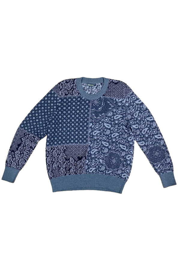 Paisley Knit Sweater