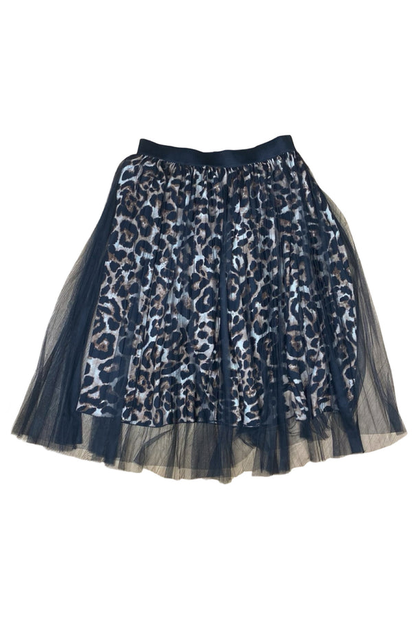 Curate - Leopard Print Midi Skirt