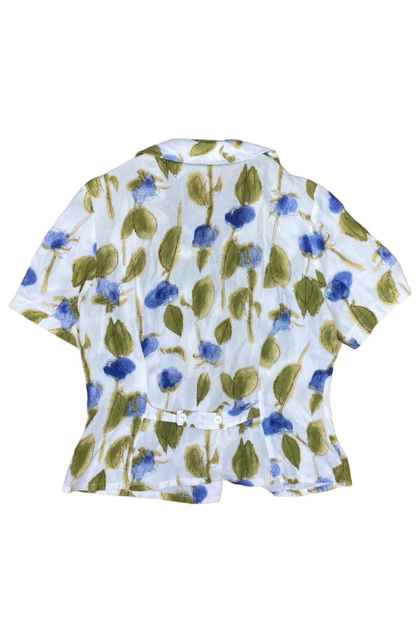 Perri Cutten - Flower Button Up Shirt