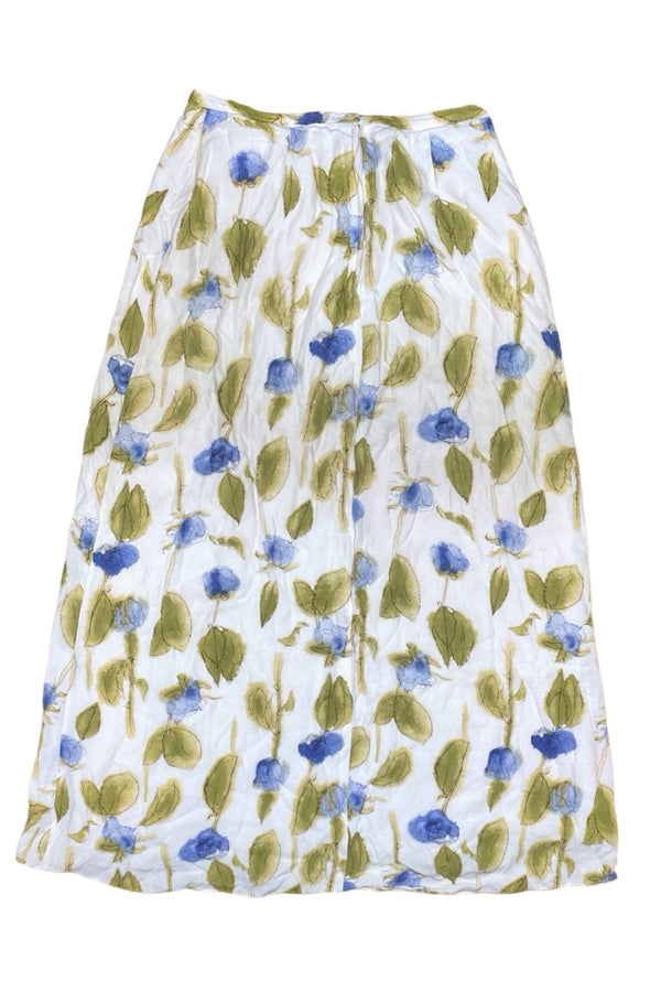 Perri Cutten - Flower Print Maxi Skirt
