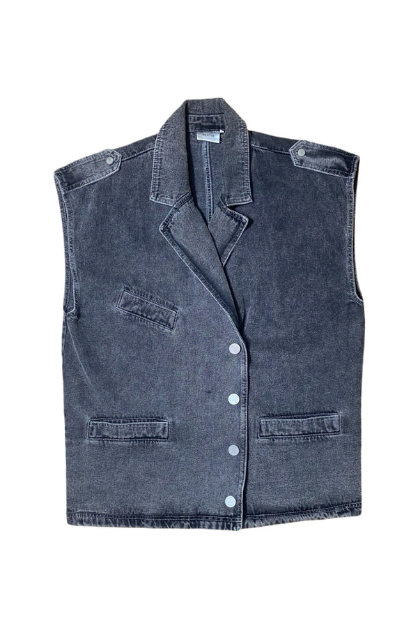 Gestuz - Denim Vest Jacket