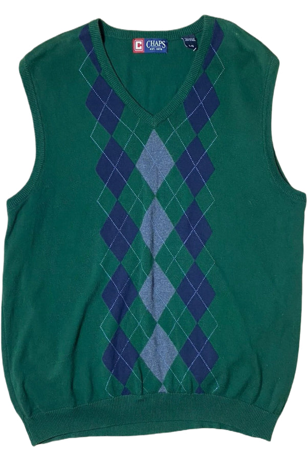 Chaps - Argyle Vest