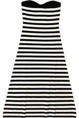 Aere - Strapless Striped Dress