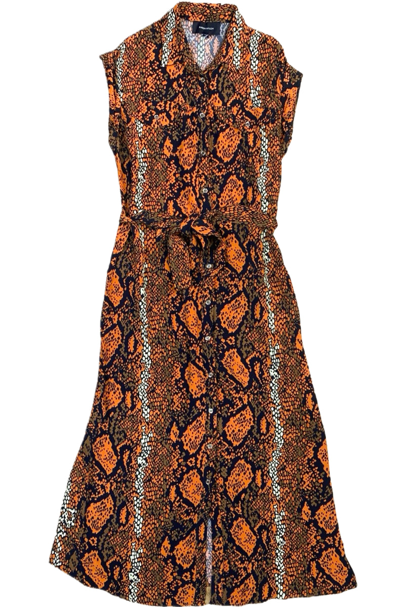 Karen Millen - Snake Print Maxi Dress