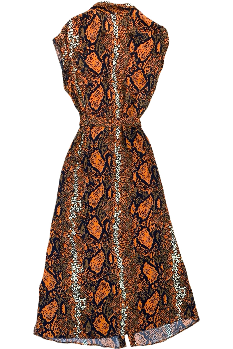 Karen Millen - Snake Print Maxi Dress