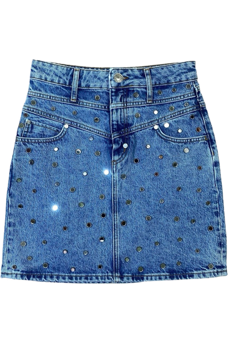 Sandro - Denim Skirt