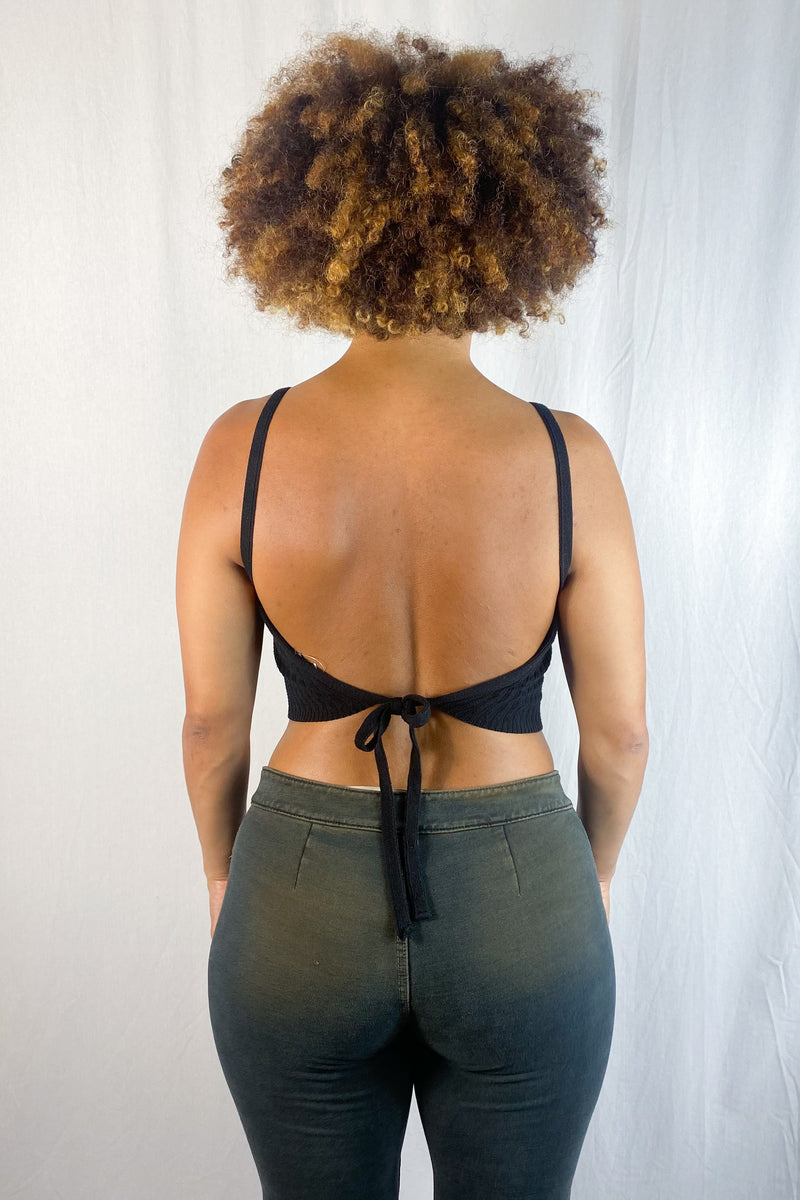 Sparkle & Fade - Backless Crop