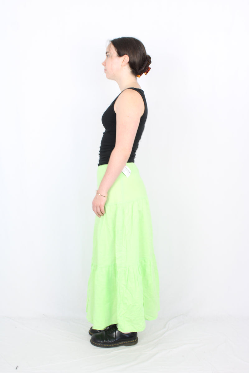 Stella Claire - Tiered Maxi Skirt