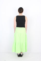 Stella Claire - Tiered Maxi Skirt