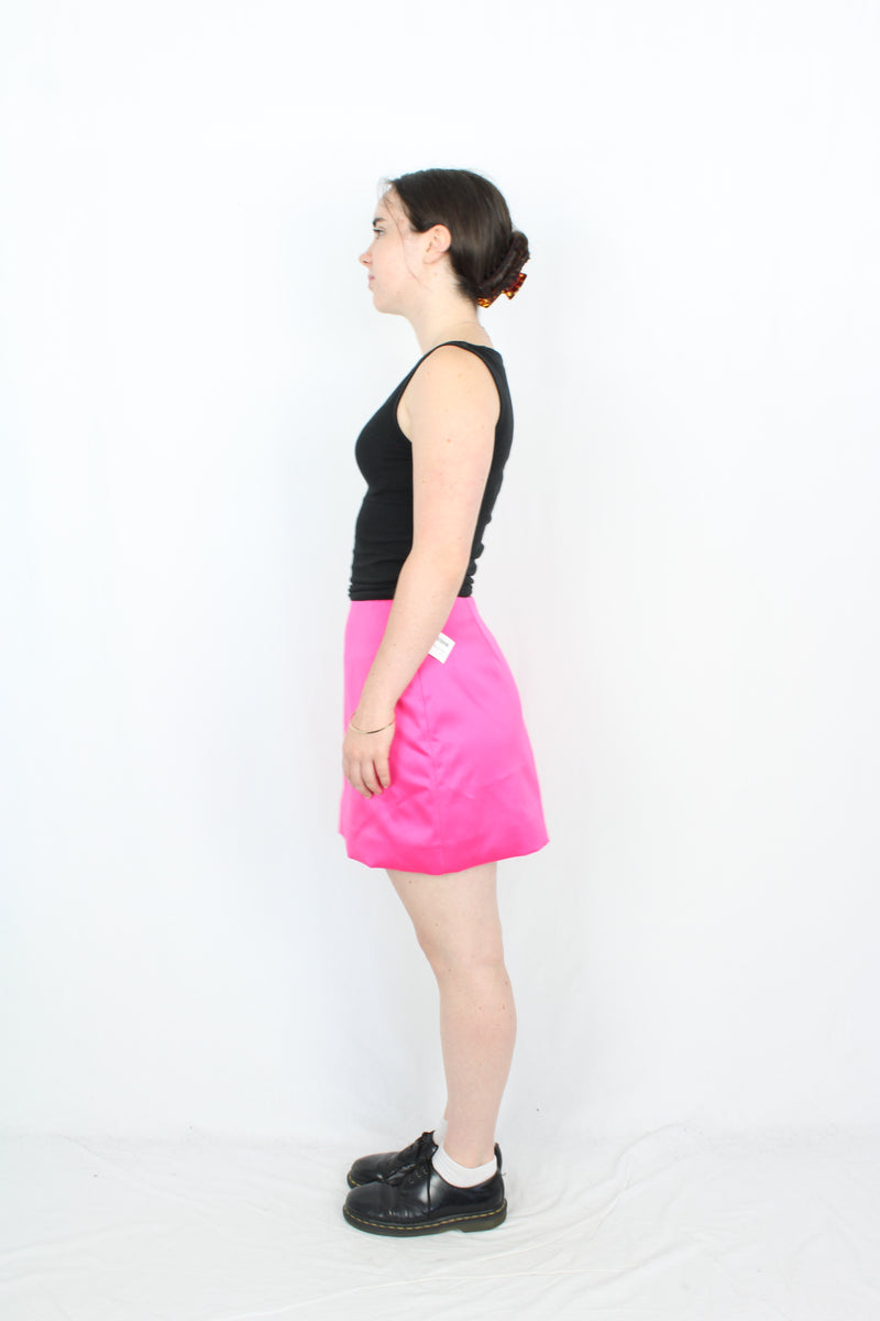 Ruby - Cher Satin Mini Skirt