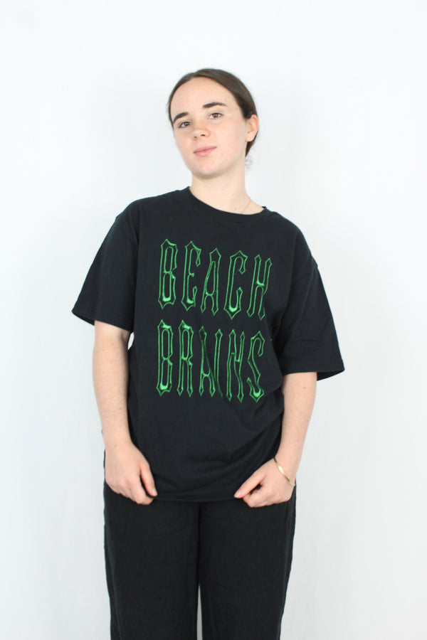 Beach Brains - Text Logo Tee