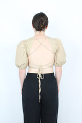 Hansen & Gretel - Backless Puff Top