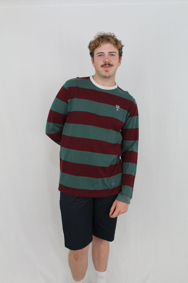 Lower - Stripe Long Sleeve Tee