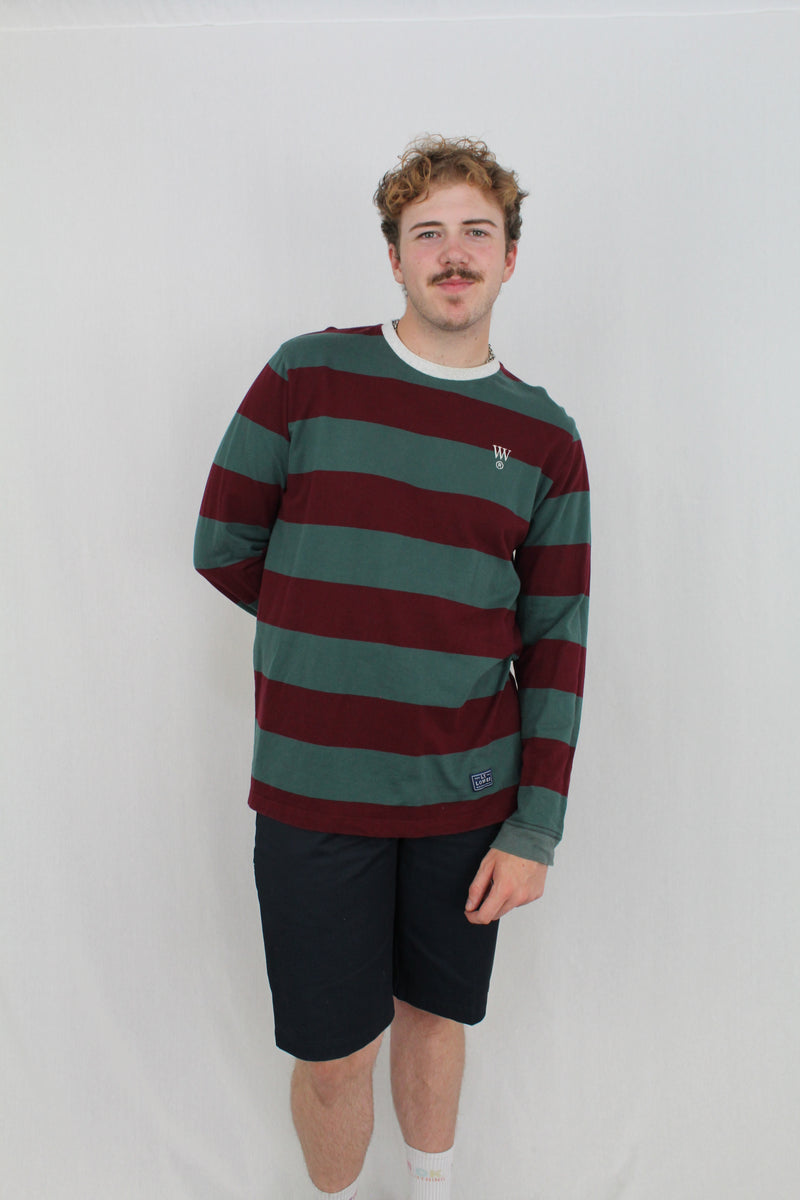 Lower - Stripe Long Sleeve Tee