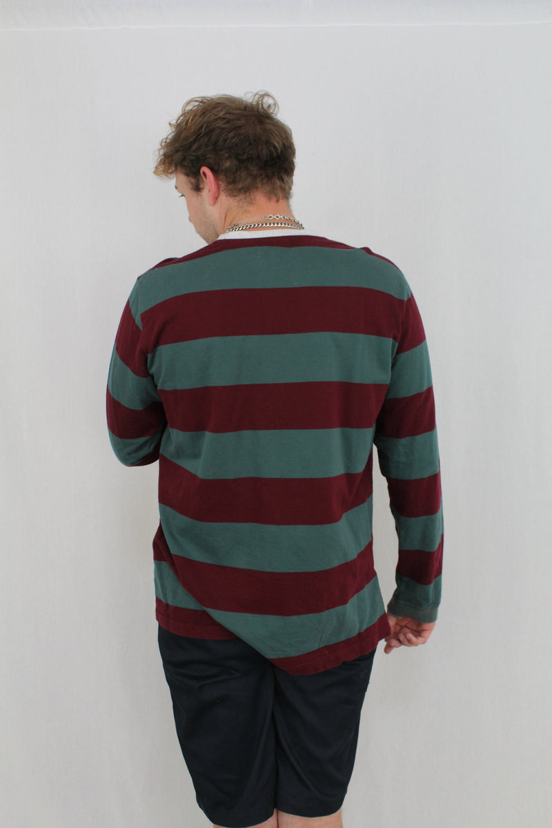 Lower - Stripe Long Sleeve Tee