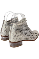 Beau Coops - Woven Leather Ankle Boots