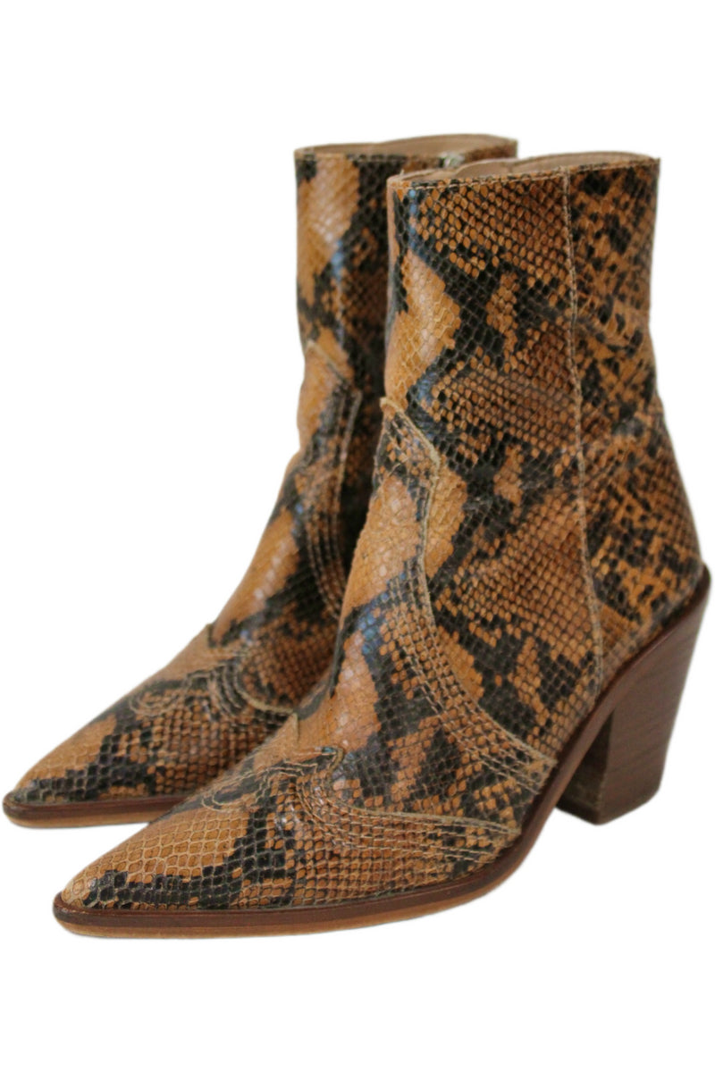 Topshop - Snake Boots