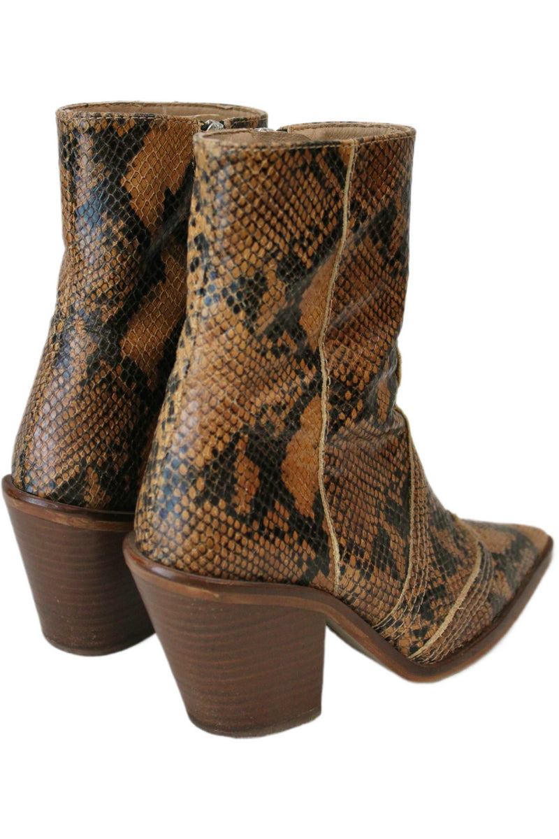 Topshop - Snake Boots