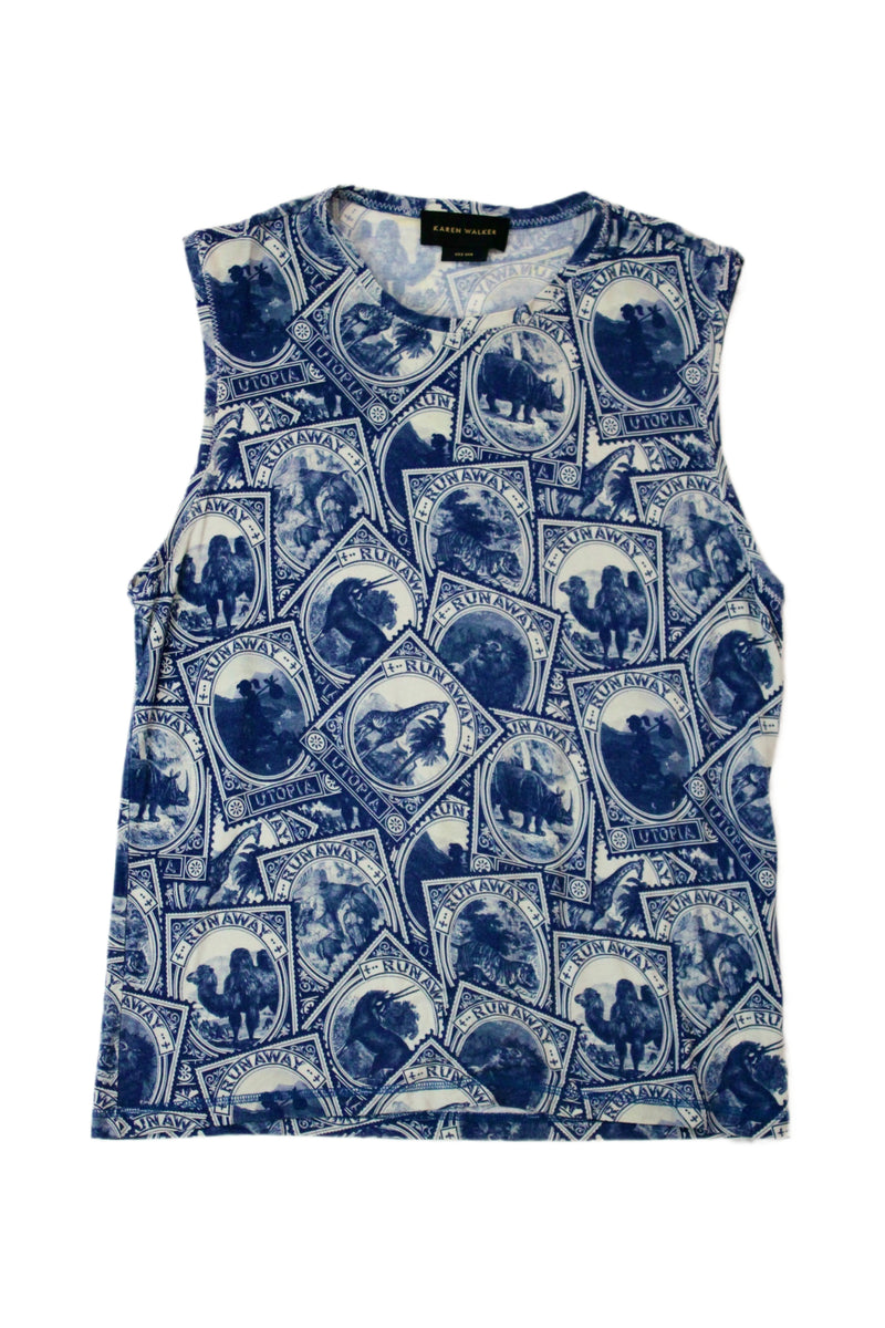 Karen Walker - Utopia Print Singlet