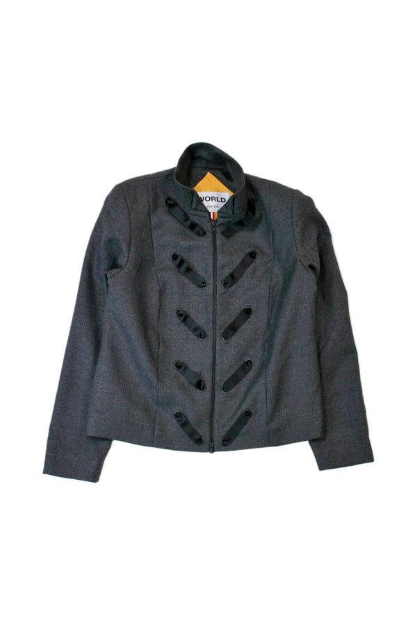 WORLD - Ribbon Military Style Jacket