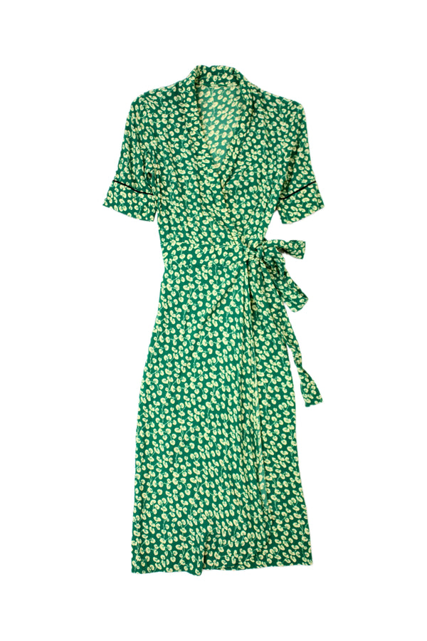 Ganni - Leaf Print Midi