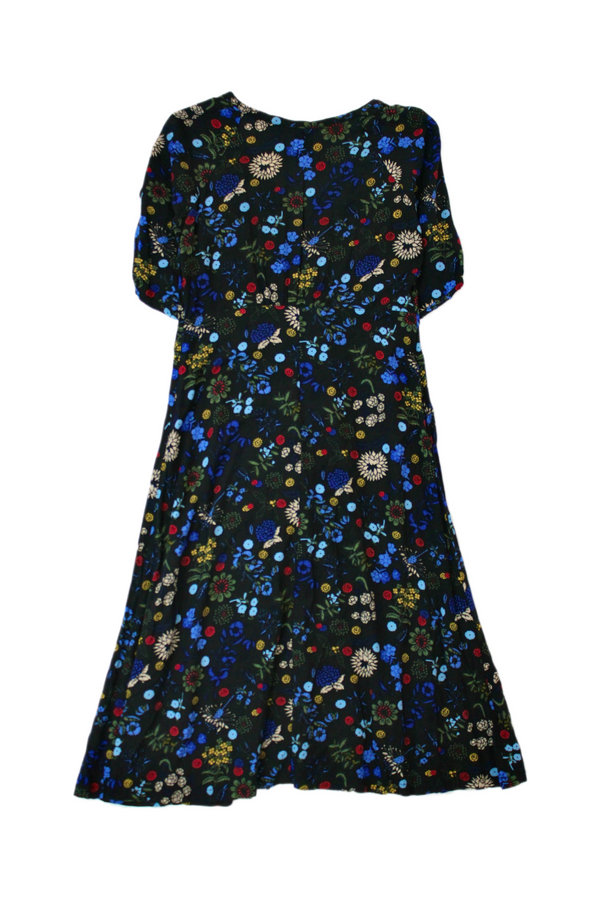 Vesta Aotearoa - Floral Print Midi Dress