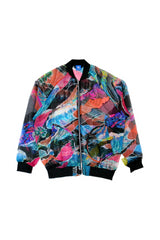 Adidas - Sheer Printed Bomber