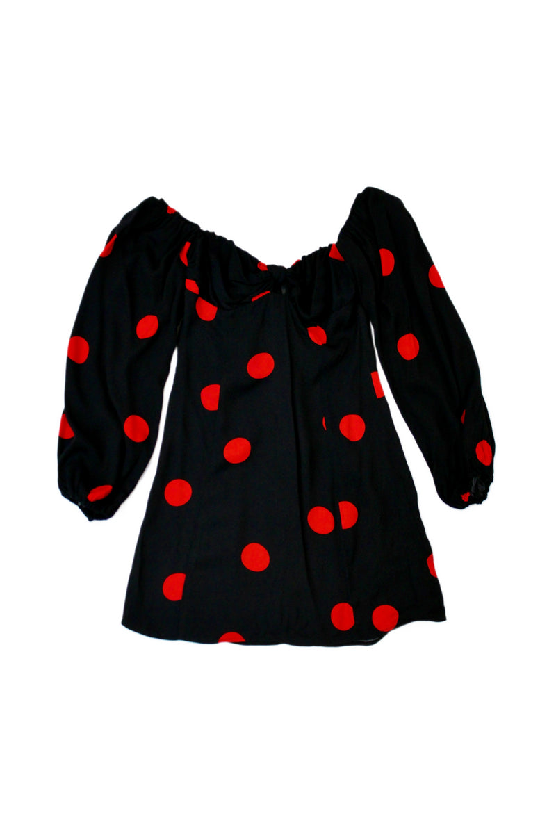 Reformation - Polka Dot Mini Dress