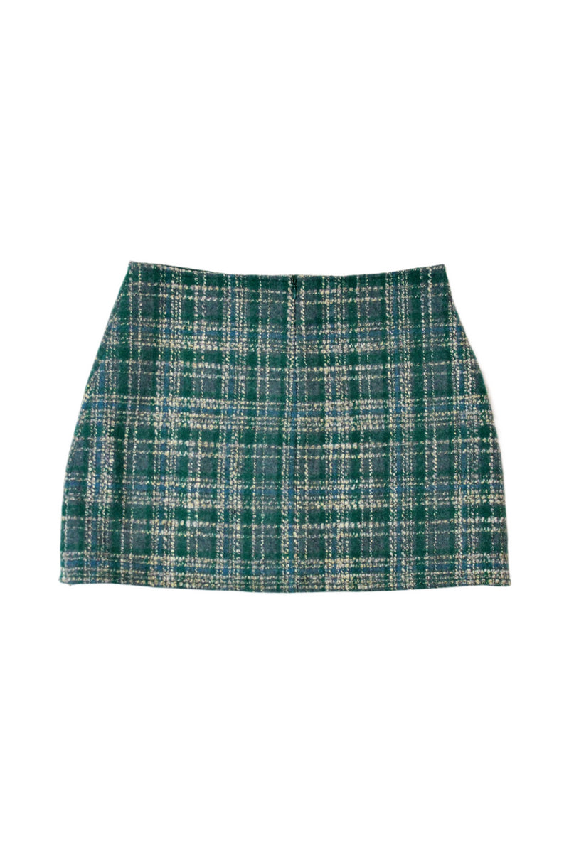 Reformation - Tweed Mini Skirt