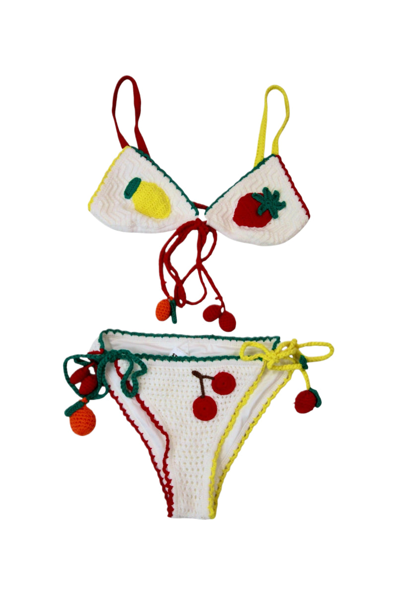 Staud - Crochet Bikini Set